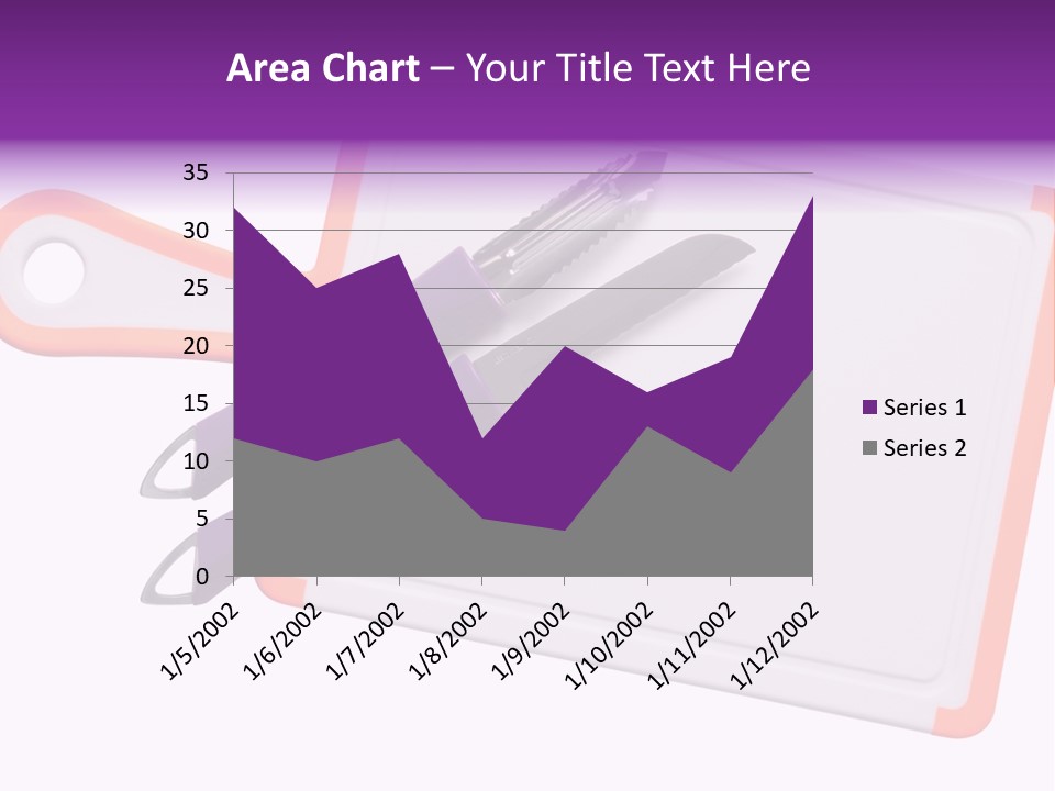 Pattern Slice White PowerPoint Template