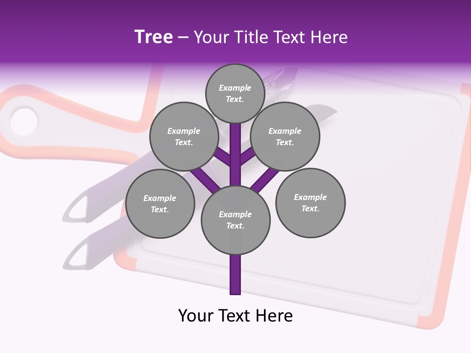Pattern Slice White PowerPoint Template