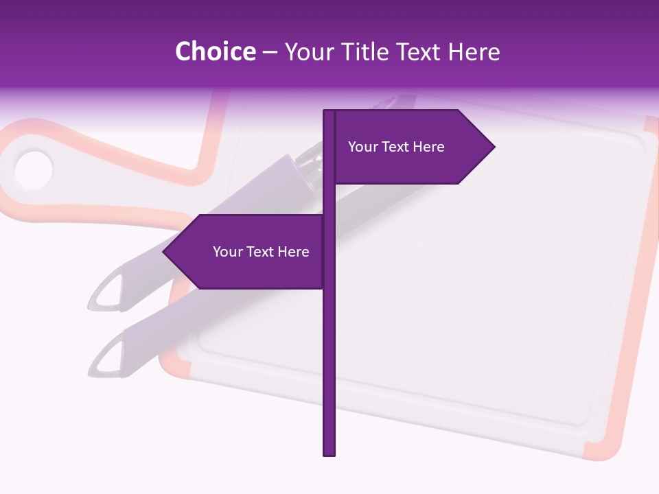 Pattern Slice White PowerPoint Template