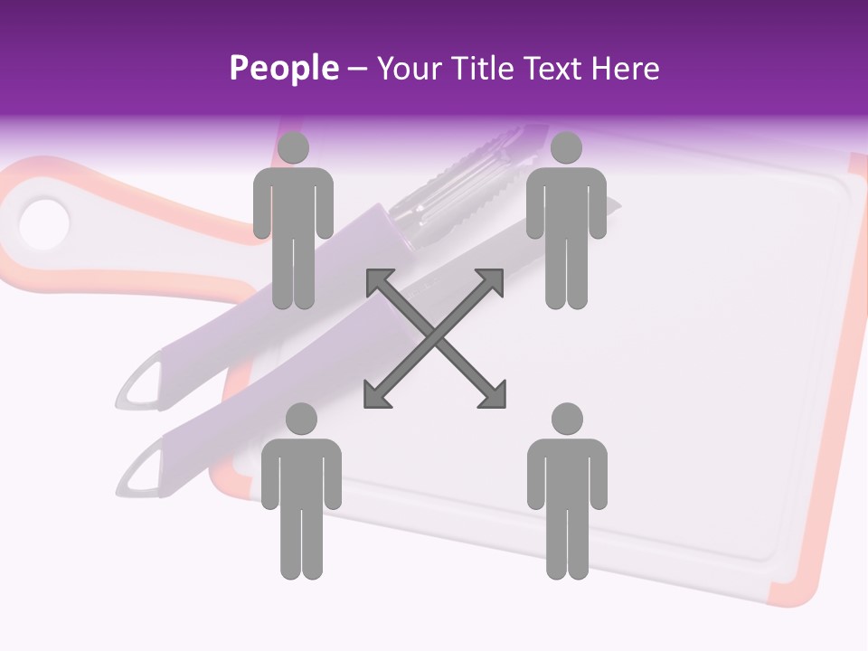 Pattern Slice White PowerPoint Template