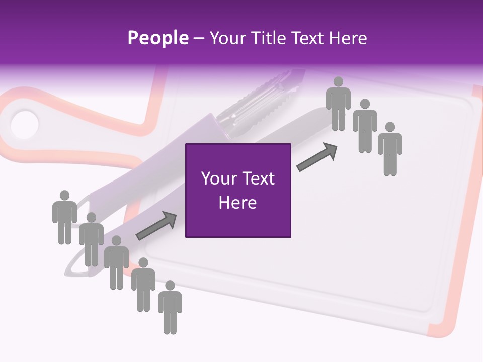 Pattern Slice White PowerPoint Template