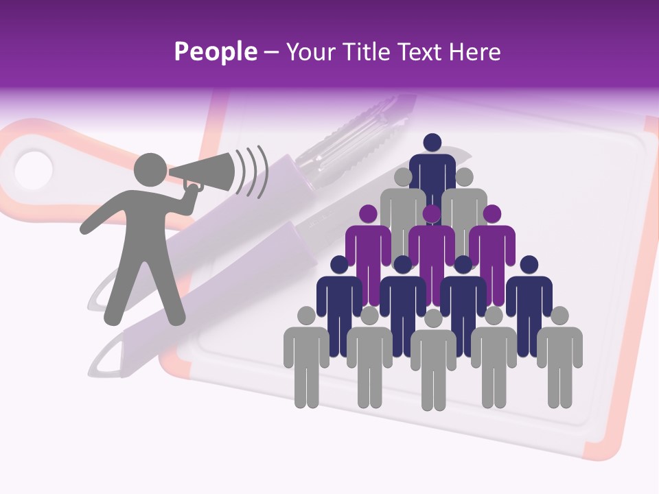 Pattern Slice White PowerPoint Template