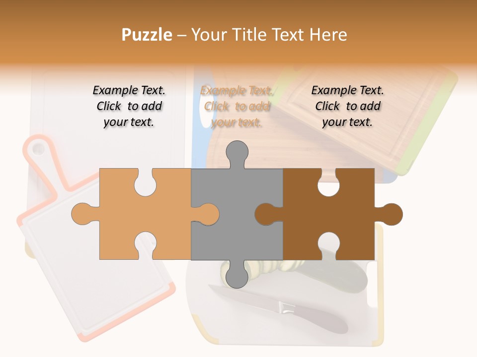 Utensil Nobody Prepare PowerPoint Template