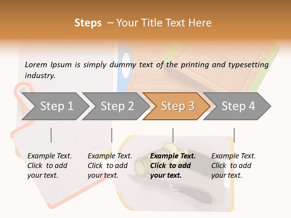 Utensil Nobody Prepare PowerPoint Template