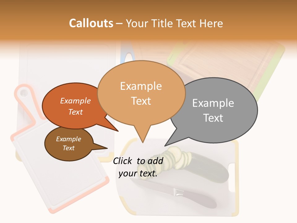 Utensil Nobody Prepare PowerPoint Template