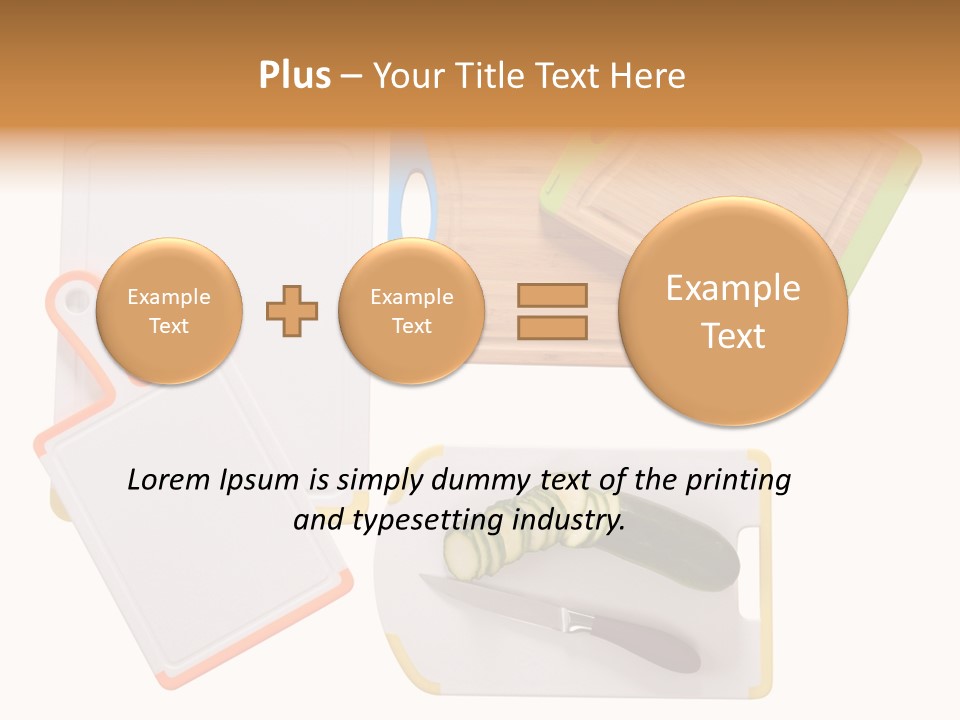 Utensil Nobody Prepare PowerPoint Template