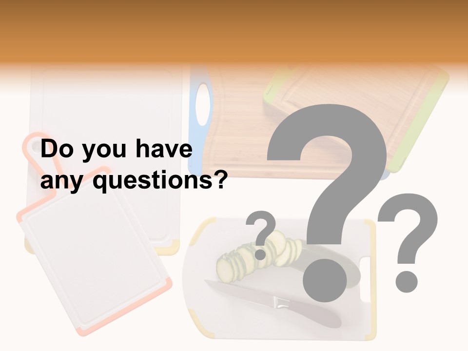 Utensil Nobody Prepare PowerPoint Template