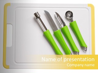 Material Pattern Slice PowerPoint Template