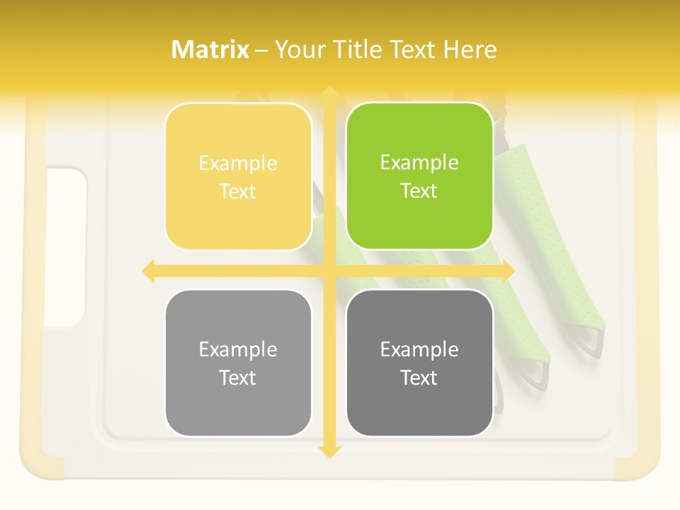 Material Pattern Slice PowerPoint Template