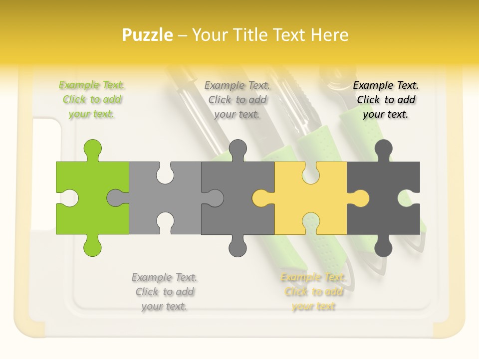 Material Pattern Slice PowerPoint Template
