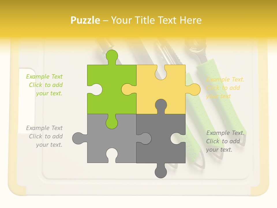Material Pattern Slice PowerPoint Template