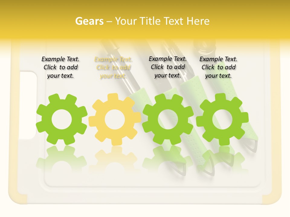 Material Pattern Slice PowerPoint Template