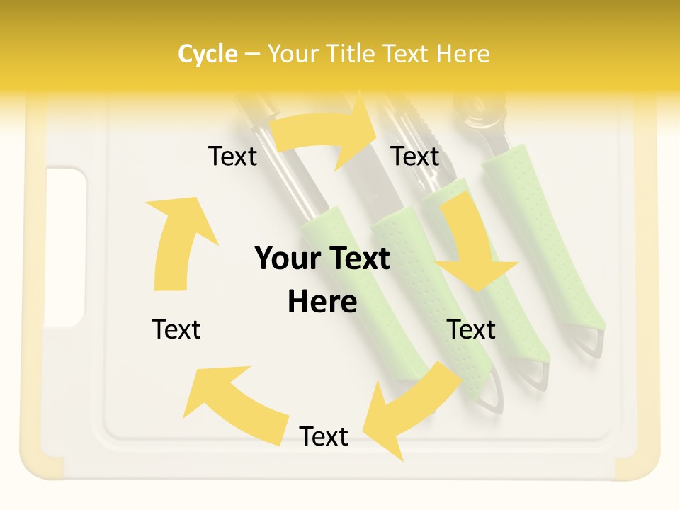 Material Pattern Slice PowerPoint Template
