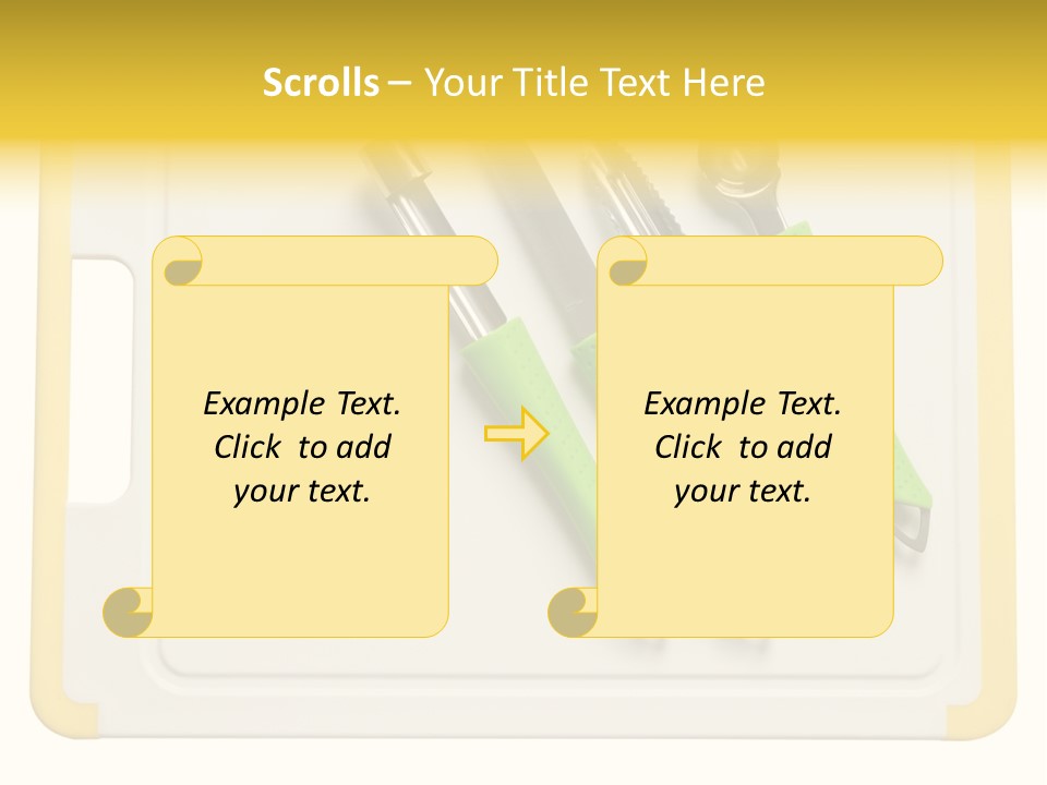 Material Pattern Slice PowerPoint Template