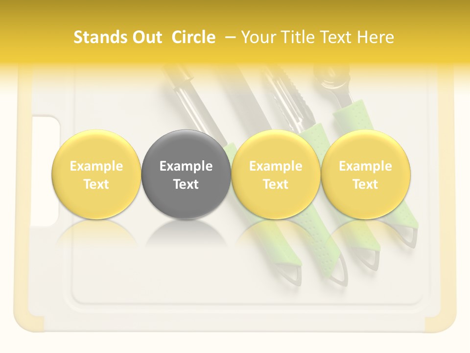 Material Pattern Slice PowerPoint Template