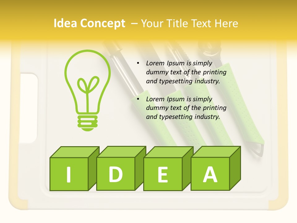 Material Pattern Slice PowerPoint Template