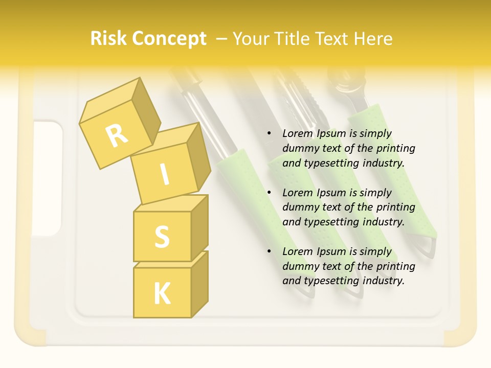 Material Pattern Slice PowerPoint Template