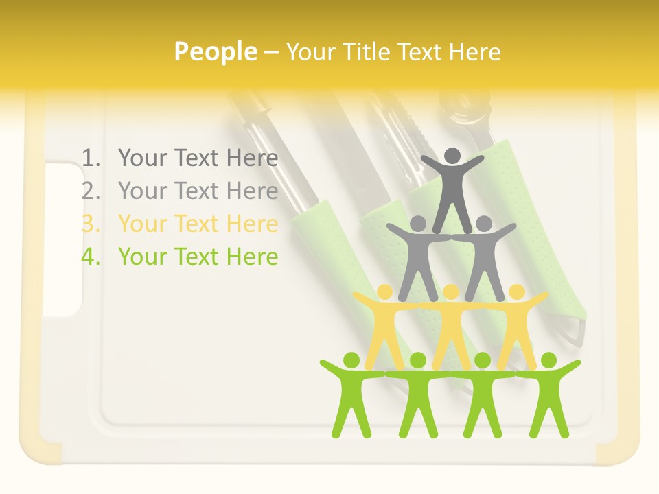 Material Pattern Slice PowerPoint Template
