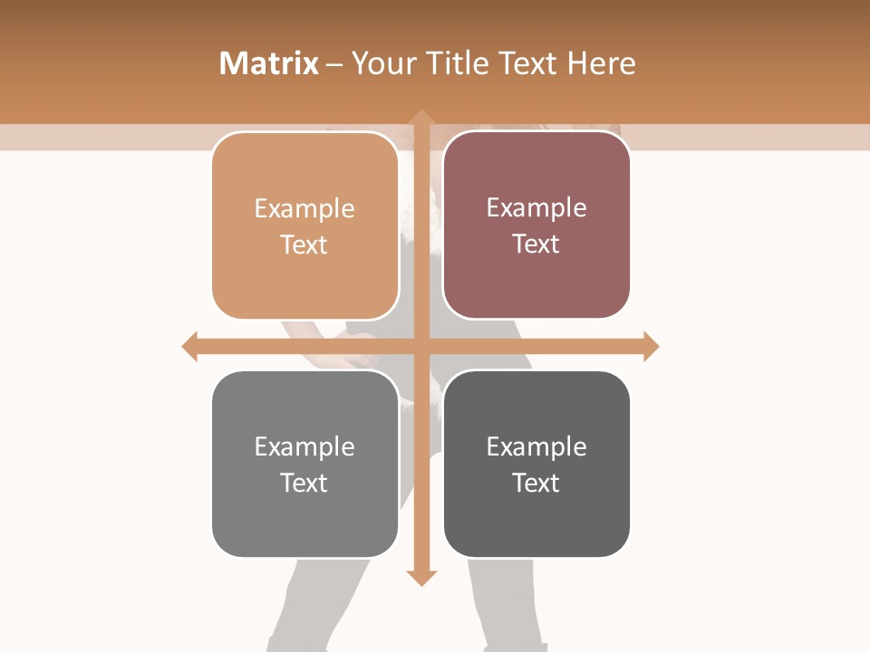 Enthusiasm Slim Black PowerPoint Template