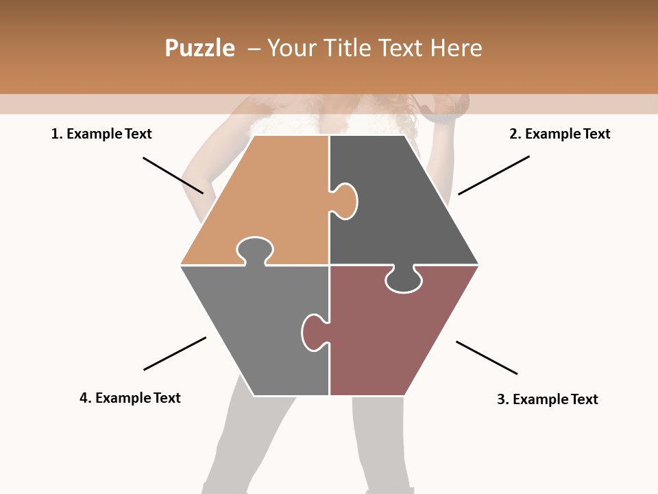 Enthusiasm Slim Black PowerPoint Template