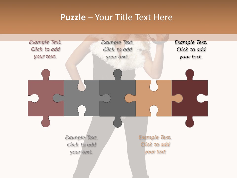 Enthusiasm Slim Black PowerPoint Template