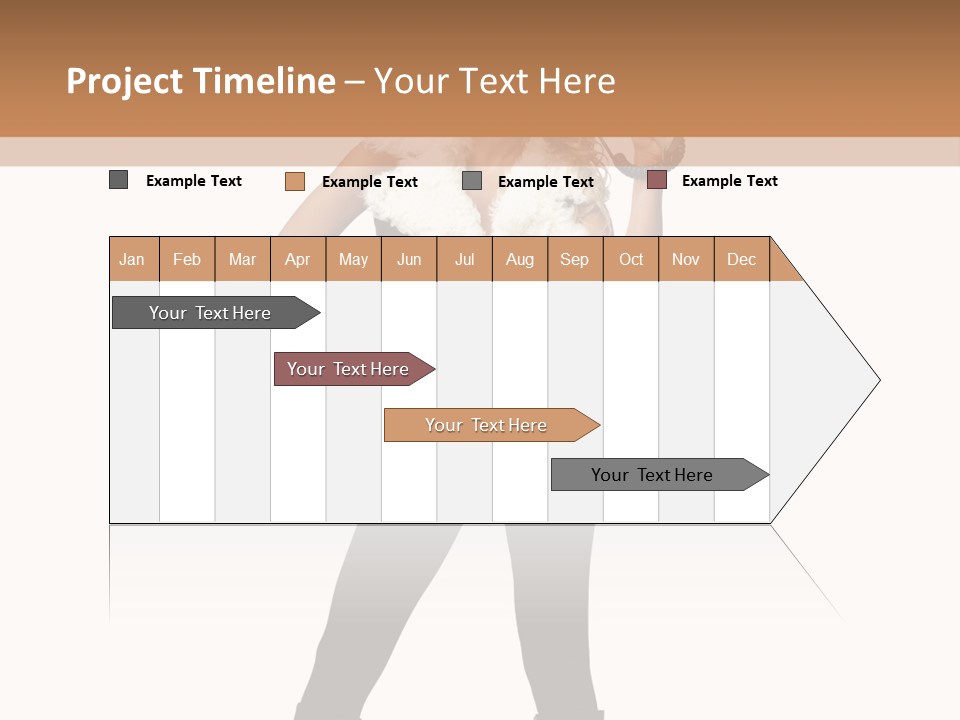 Enthusiasm Slim Black PowerPoint Template