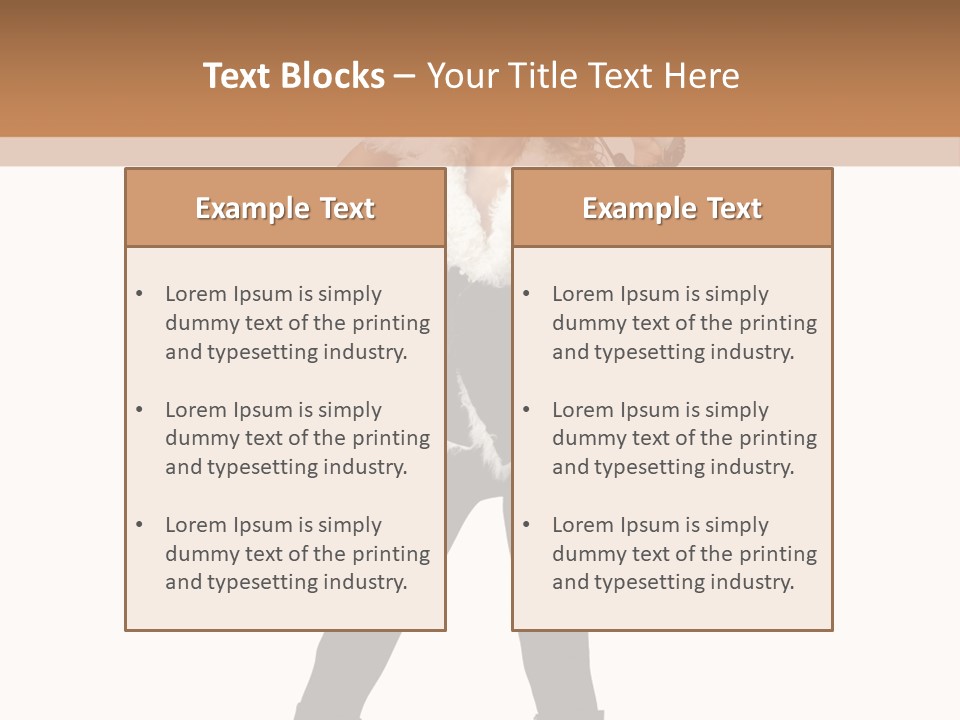 Enthusiasm Slim Black PowerPoint Template