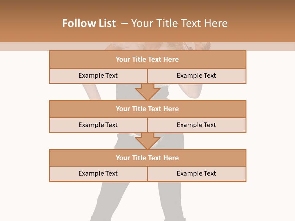Enthusiasm Slim Black PowerPoint Template