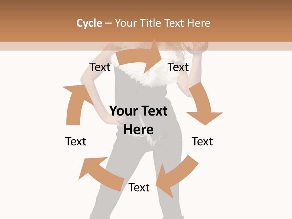 Enthusiasm Slim Black PowerPoint Template