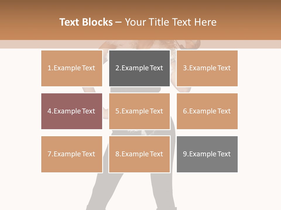 Enthusiasm Slim Black PowerPoint Template