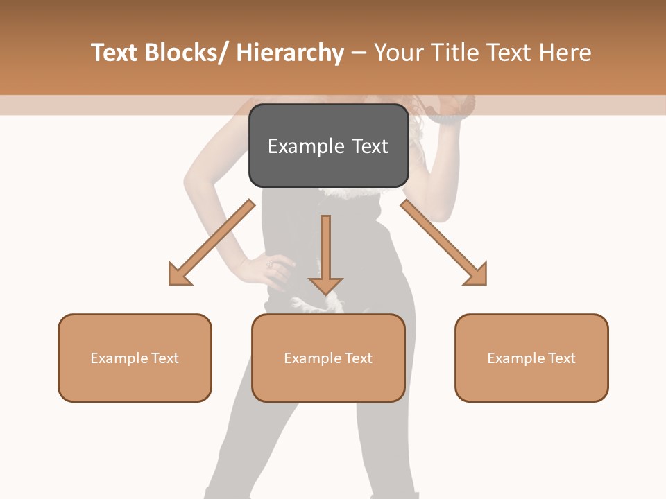 Enthusiasm Slim Black PowerPoint Template