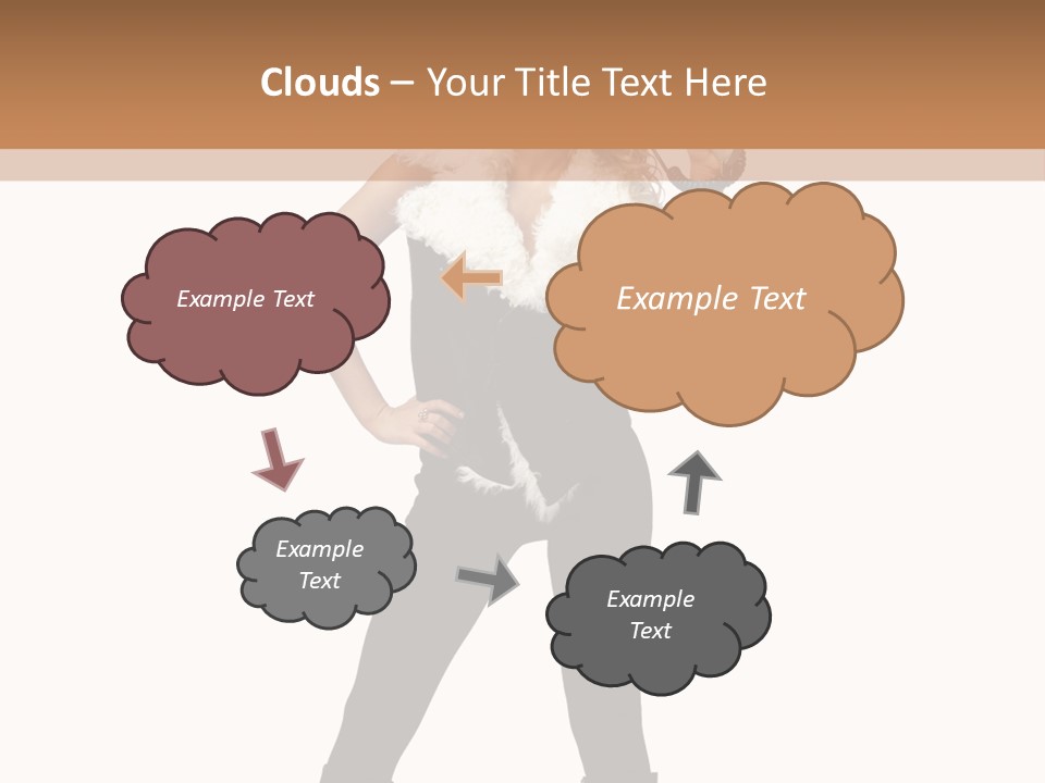 Enthusiasm Slim Black PowerPoint Template