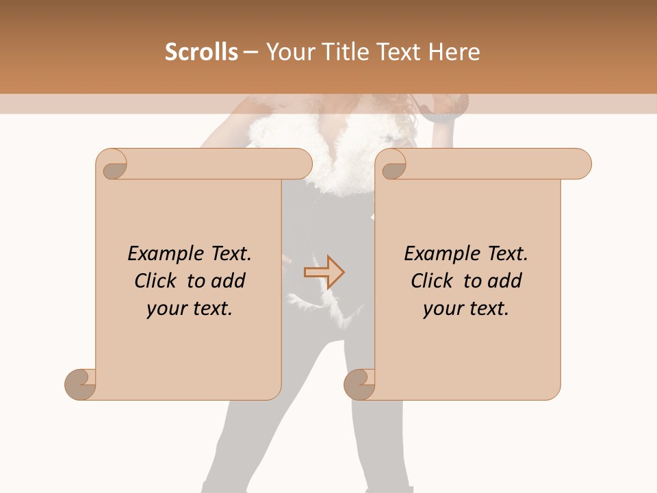 Enthusiasm Slim Black PowerPoint Template