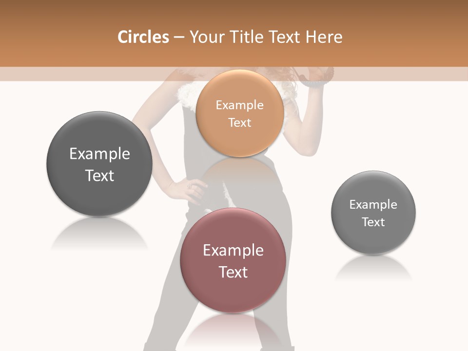 Enthusiasm Slim Black PowerPoint Template