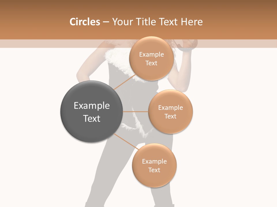 Enthusiasm Slim Black PowerPoint Template