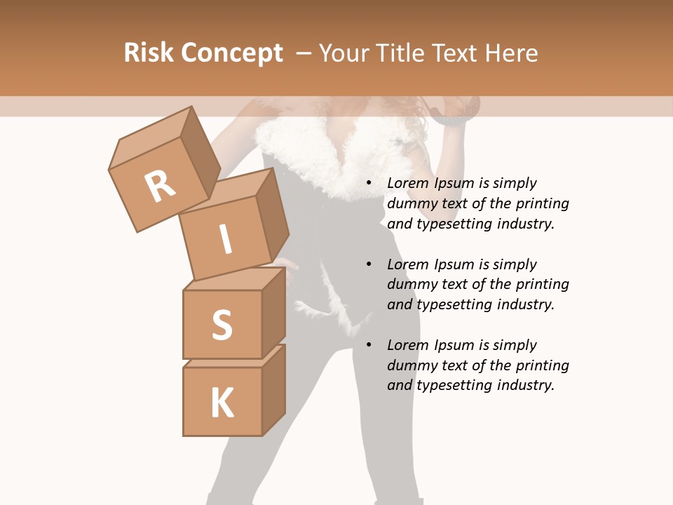 Enthusiasm Slim Black PowerPoint Template