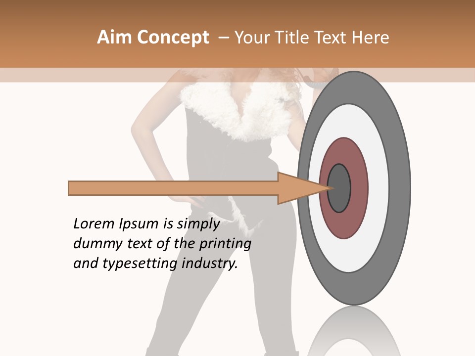 Enthusiasm Slim Black PowerPoint Template