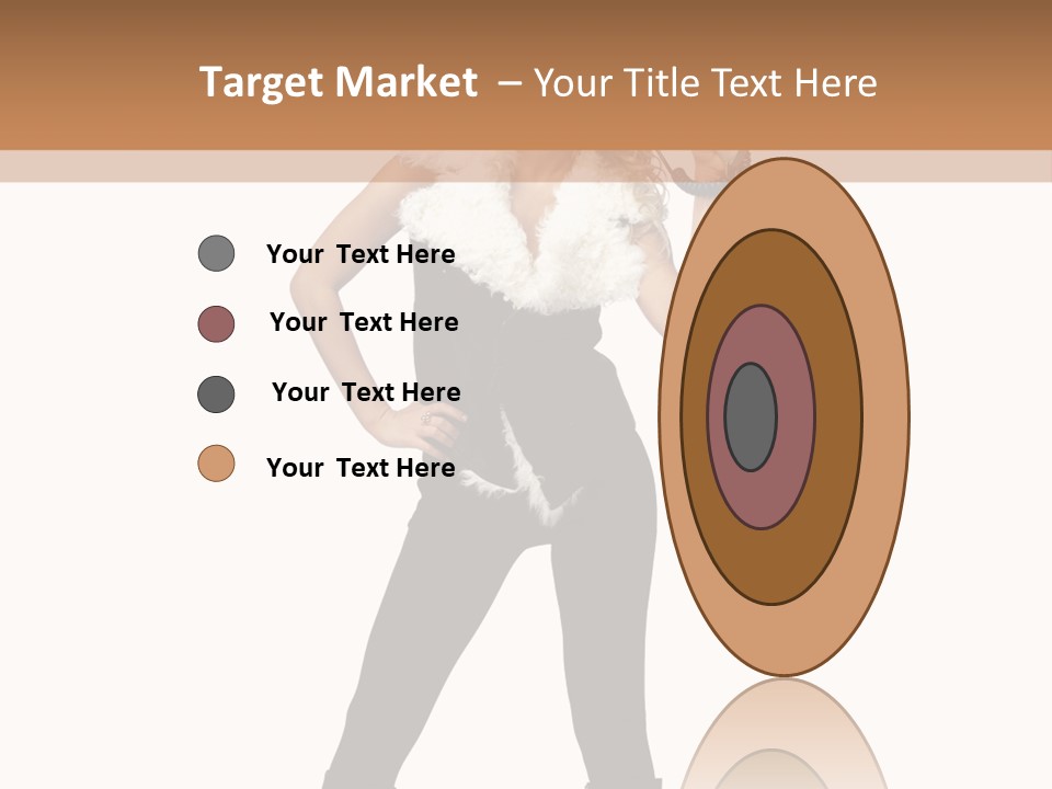 Enthusiasm Slim Black PowerPoint Template