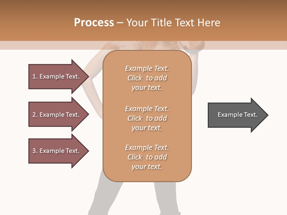 Enthusiasm Slim Black PowerPoint Template