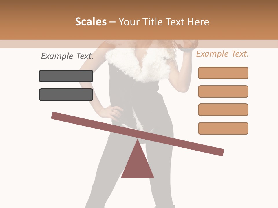 Enthusiasm Slim Black PowerPoint Template