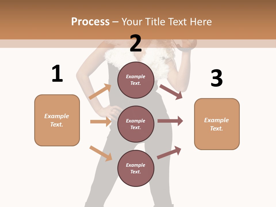 Enthusiasm Slim Black PowerPoint Template