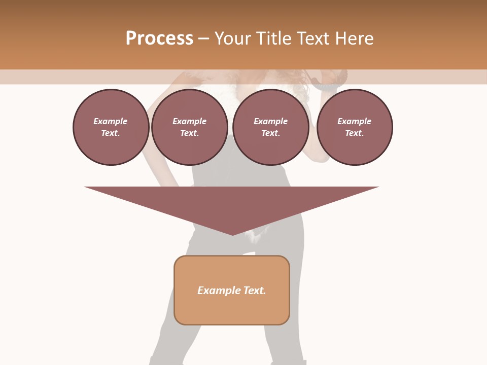 Enthusiasm Slim Black PowerPoint Template