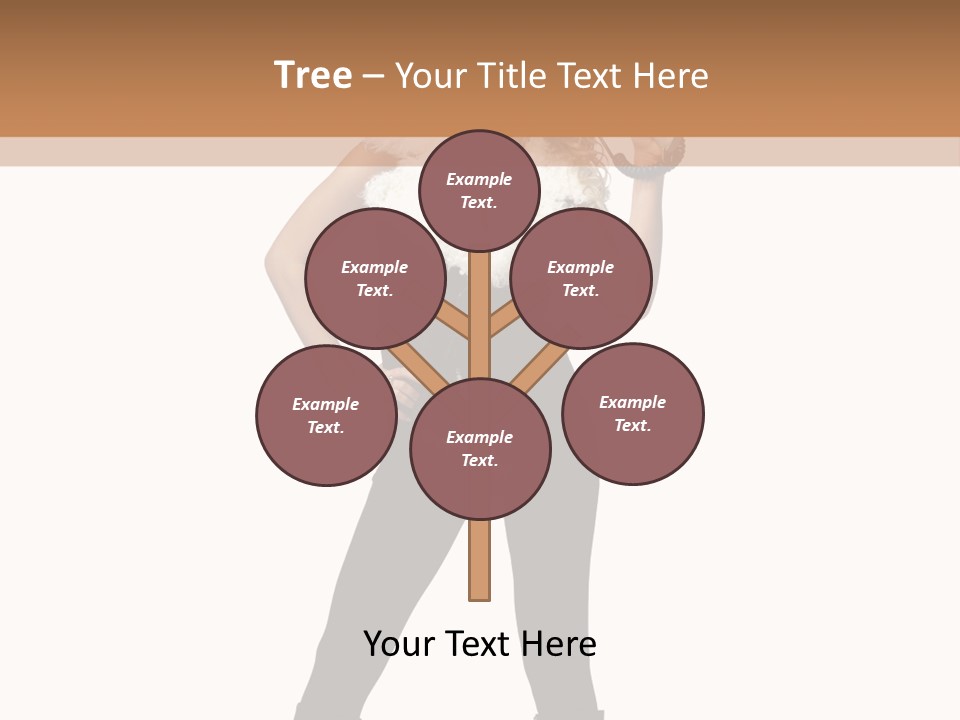 Enthusiasm Slim Black PowerPoint Template