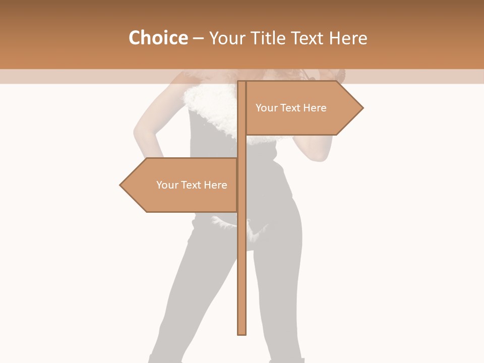 Enthusiasm Slim Black PowerPoint Template