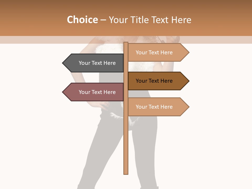 Enthusiasm Slim Black PowerPoint Template