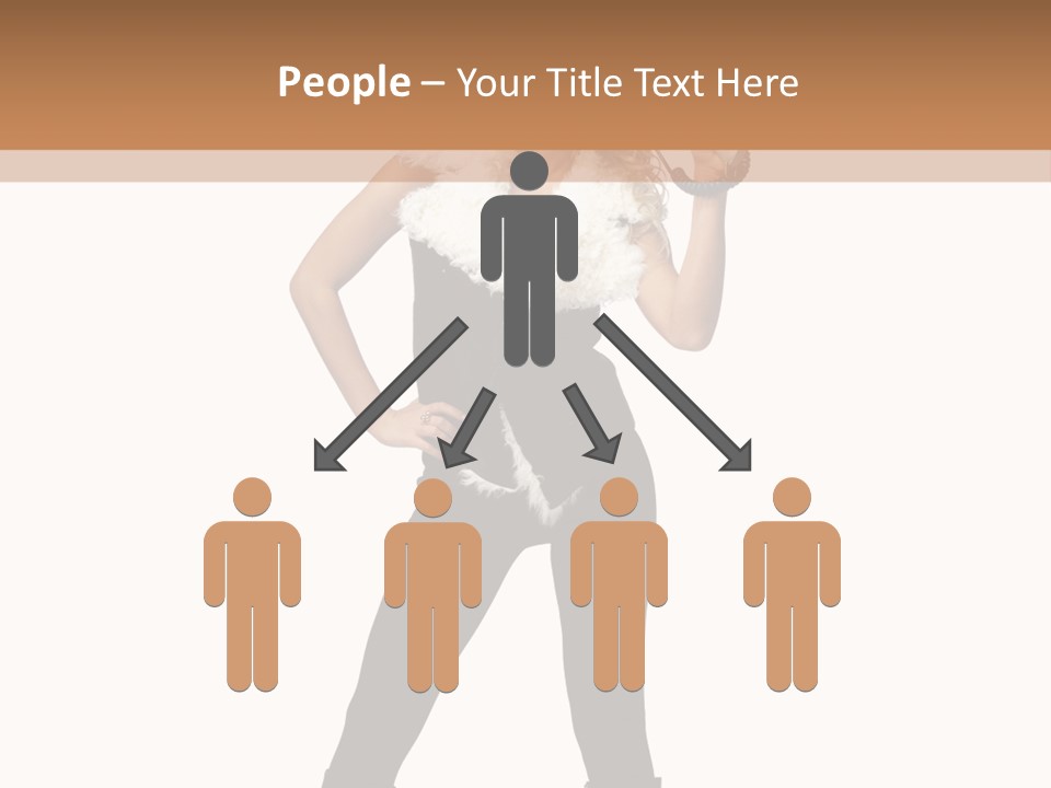 Enthusiasm Slim Black PowerPoint Template