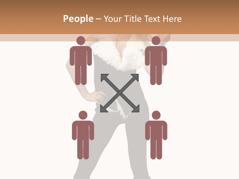 Enthusiasm Slim Black PowerPoint Template