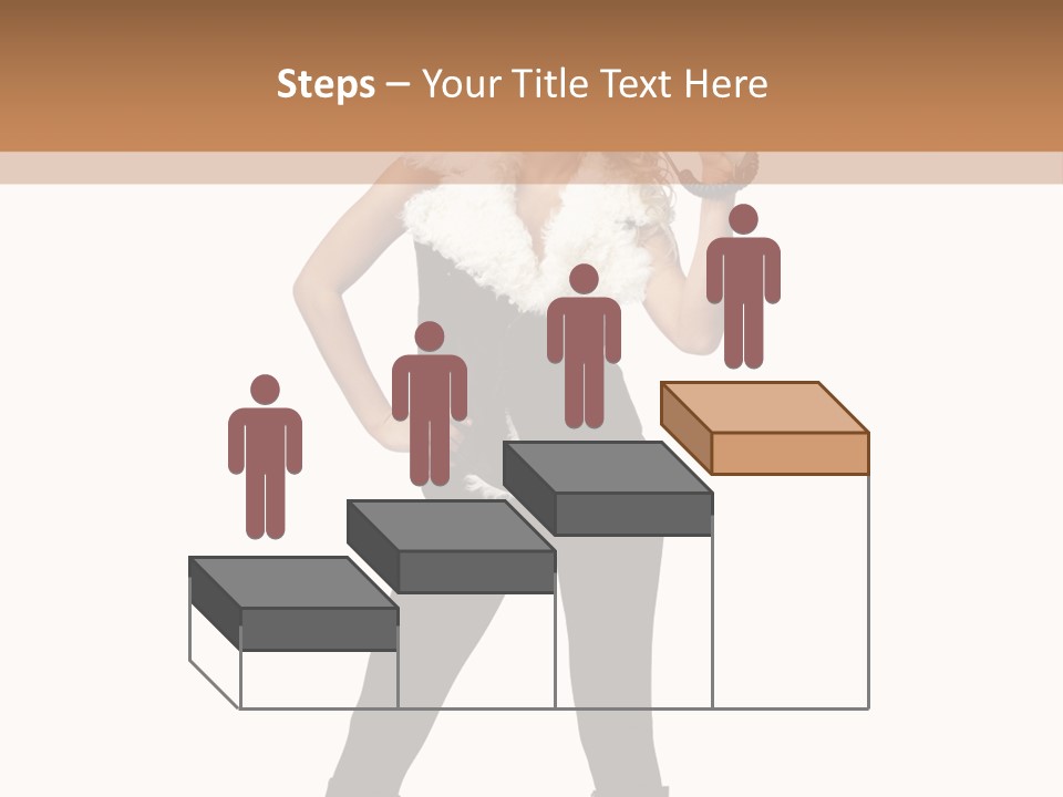 Enthusiasm Slim Black PowerPoint Template