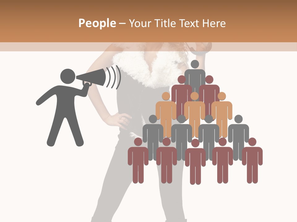 Enthusiasm Slim Black PowerPoint Template