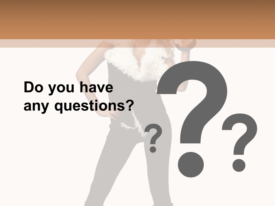 Enthusiasm Slim Black PowerPoint Template